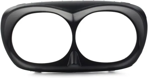 Vista 5 de Cubierta de bisel de faros delanteros de motocicleta para Harley Road Glide FLTR 1998-2013, negro mate
