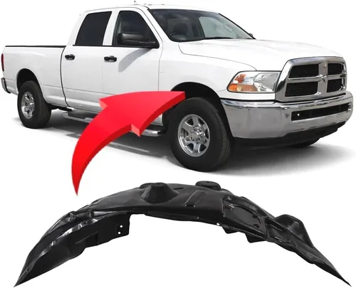 Vista 46 de FitParts Para Chevrolet Silverado 1500 2014-2015 guardabarros delantero