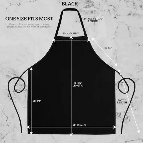 Vista 2 de Green Lifestyle - Juego de 12 delantales unisex, color negro, lavables a máquina, para cocina, manualidades, barbacoa, dibujo, exteriores