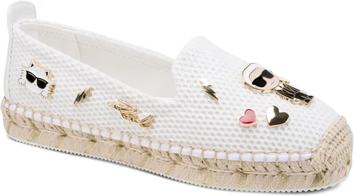 Vista 9 de Karl Lagerfeld Sandalias Michaela sin cordones para mujer Albaricoque
