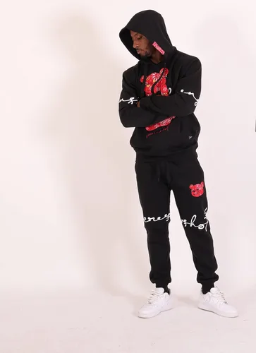 Vista 88 de SCREENSHOT Sudadera urbana de forro polar para hombre, diseño de dibujos animados de animación, parche bordado de gel