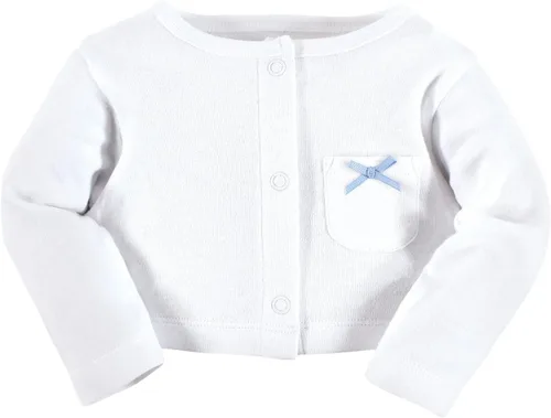 Vista 5 de Hudson Baby - Conjunto de vestido y cárdigan de algodón para bebé niña