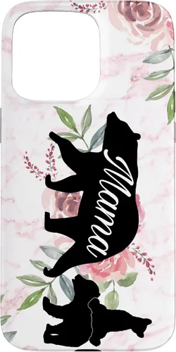 Vista 31 de Mama Bear Mom Gift Phone Holder - 2 Cubs Kiddo Mom Case for iPhone 17