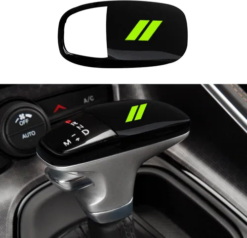 Vista 12 de Cubierta de la cabeza de la perilla de la palanca de cambios para Dodge Challenger Charger Accesorios 2015-2022 / Durango 2016-2023 ABS decoración
