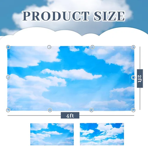 Vista 2 de Tujoe 2 cubiertas de luz fluorescente para luces de techo, filtros de luz fluorescente de 4 x 2 pies, cubiertas magnéticas para cubículos de aula
