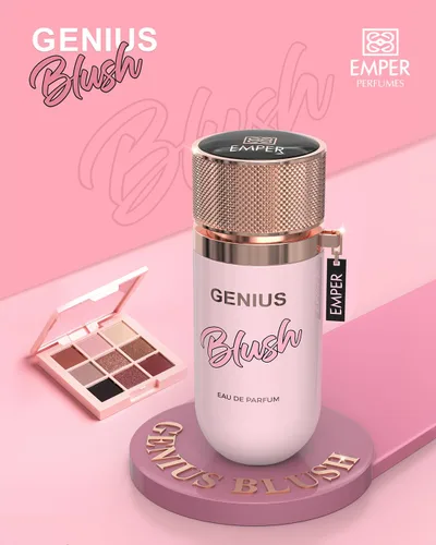 Vista 5 de Emper Genius Perfume Collection - Eau de Parfum para hombres y mujeres (3.4 fl oz, Blush)