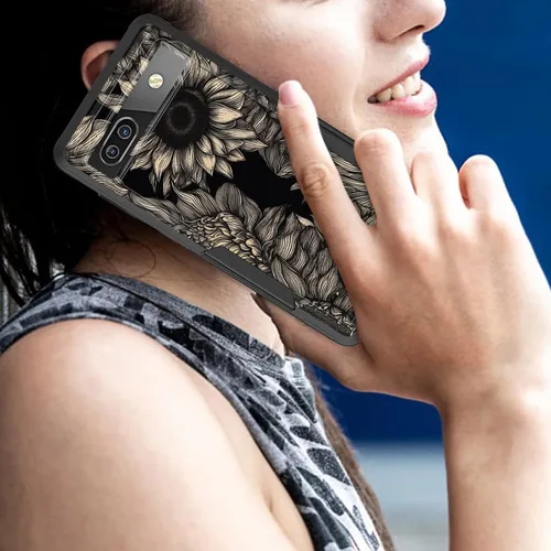Vista 20 de Funda para Pixel 6A, funda protectora híbrida de doble capa resistente a prueba de golpes de policarbonato duro de silicona suave TPU para Google