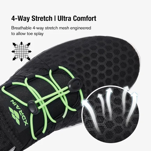 Vista 131 de ALEADER - Zapatillas acuáticas de secado rápido para hombre
