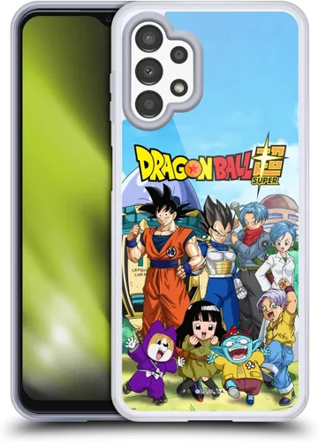 Vista 59 de Head Case Designs Funda de gel con licencia oficial de Dragon Ball Super Group Future Trunks Arc Characters [protección de grado militar] compatible