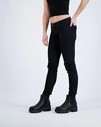 Vista 6 de CUSHIONAIRE Botas Chelsea sin cordones Sasha para mujer + espuma viscoelástica