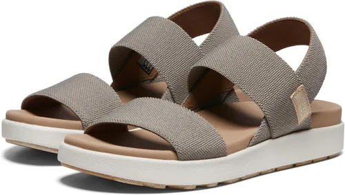 Vista 4 de KEEN Sandalias de cuña Elle Backstrap Casual Plataforma de punta abierta para mujer