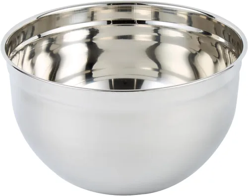 Vista 17 de Restaurantware Met Lux - Cuencos de metal de 2 cuartos de galón, 1 cuenco de harina alemán profunda, resistente a la corrosión, apto