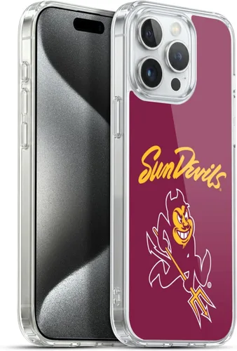 Vista 55 de Head Case Designs Funda de gel ASU Camou con licencia oficial de la Universidad Estatal de Arizona [protección de grado militar] compatible