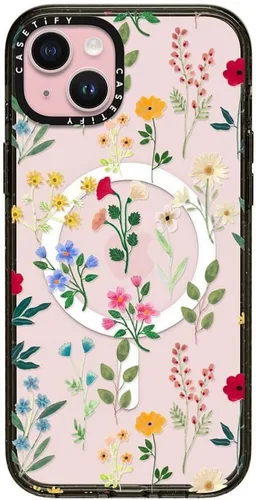 Vista 59 de CASETiFY Impact Funda para iPhone 15 [Probada contra Caídas de Grado Militar 4X / Protección contra Caídas de 8.2 pies / Compatible con Magsafe]