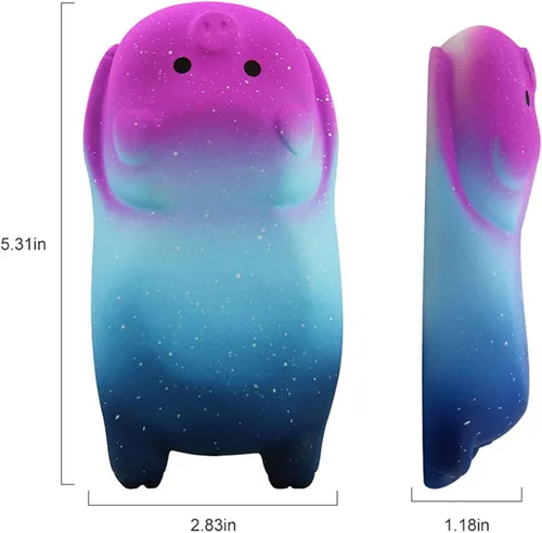 Vista 8 de Alfombrilla de mouse con reposamuñecas, mini alfombrilla de mouse ergonómica con diseño de espuma de memoria en forma de cerdo para apoyar
