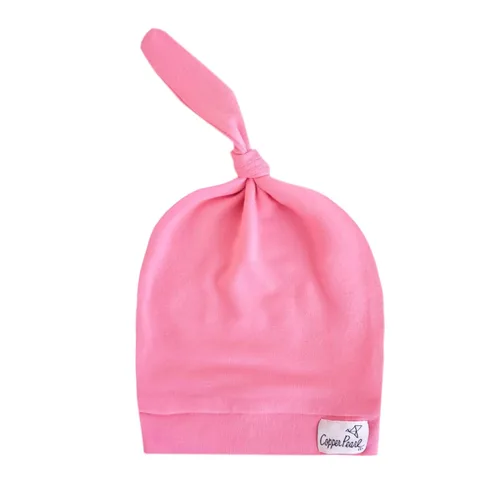 Vista 20 de Copper Pearl Gorro de bebé con nudo superior elástico suave Dolce