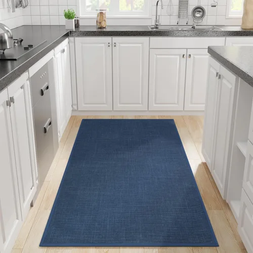 Vista 31 de Hargiis Alfombra de cocina de goma antideslizante, lavable, absorbente para piso, lavable a máquina, para frente del fregadero, puerta, lavandería