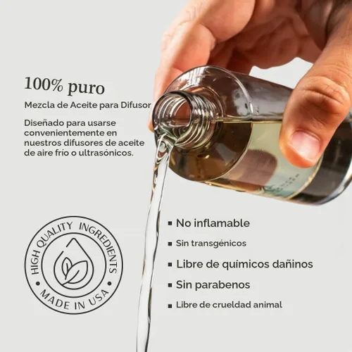 Vista 3 de AromaPlan Hotel Scents Wind Air, 5 onzas líquidas (148ml), aceite difusor de aroma y fragancia de hotel de lujo para el hogar, aceite difusor