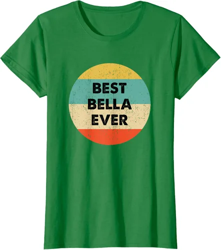 Vista 40 de Bella Name - Camiseta, Negro, S