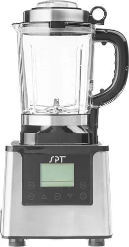 Vista 3 de SPT CL-513 Licuadora multifuncional con calentador, acero inoxidable.