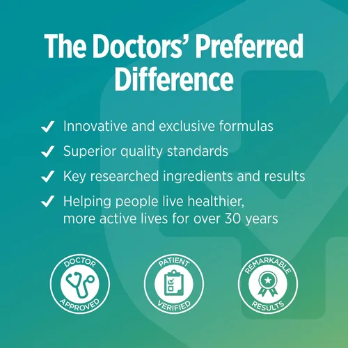 Vista 8 de DOCTORS' PREFERRED Suplemento Alpha GPC - Fórmula premium. 600 mg/porción, 60 cápsulas veganas, suministro para 30 días
