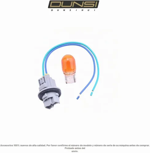 Vista 6 de DUNSIHUI 90075-60028 - Conector de enchufe de señal de repuesto para RAV4 Prius Tacoma Corolla 90980-11019 (incluye bombilla)