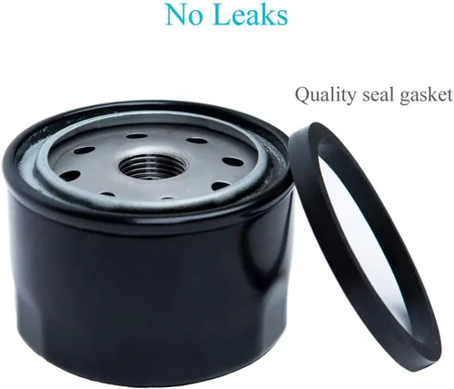 Vista 4 de HOODELL 696854 Filtro de aceite con guantes, compatible con John Deere AM125424, Kawasaki 49065 7007, filtro de aceite para cortacésped Pro
