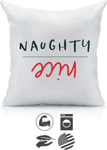 Vista 24 de Oh, Susannah Funda de almohada de 18 x 18 pulgadas con texto en inglés "Baby Its Cold Outside So Let's Cuddle", funda de almohada de Navidad