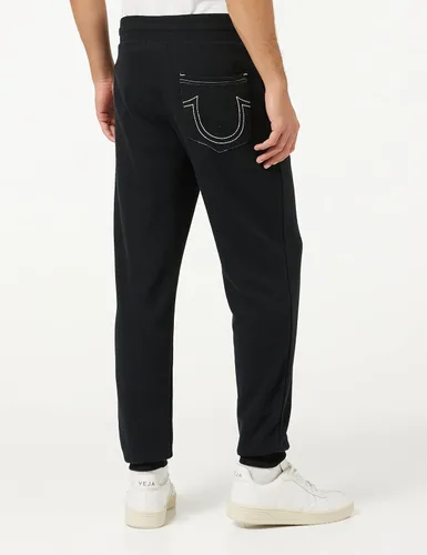 Vista 4 de True Religion Pantalón deportivo clásico con logotipo para hombre