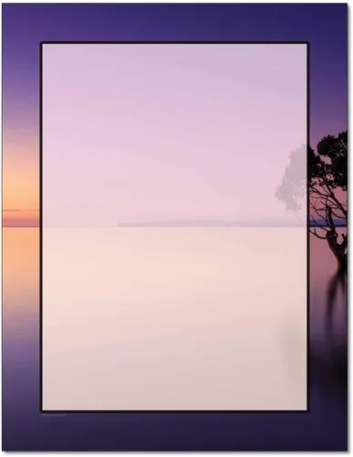 Vista 7 de Cool Colors - Papel para impresora láser y inyección de tinta con membrete, paquete de 25
