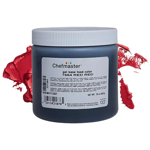 Vista 46 de Kitchen Krafts Chefmaster - Colorante en gel para alimentos, color rosa, 1 onza