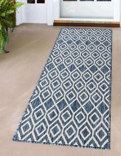 Vista 39 de Jill Zarin Outdoor Collection - Alfombra de área - Turcas y Caicos (2' 2" x 3' 1" Rectángulo Beige/Marrón)