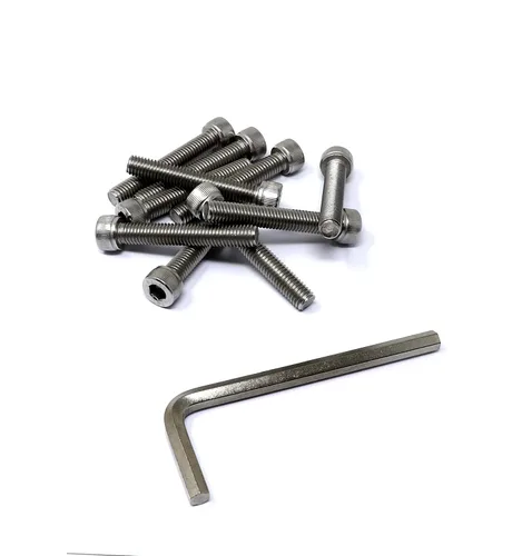 Vista 200 de iexcell Kit de tornillos de cabeza hexagonal de acero inoxidable 304, 100 unidades M2 x 0.157 in, paso de rosca de 0.016 in