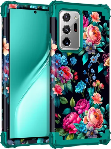 Vista 56 de Rancase para Galaxy S25, Funda de tres capas, protección resistente a los golpes, paraguas de plástico duro + funda protectora de goma de silicona