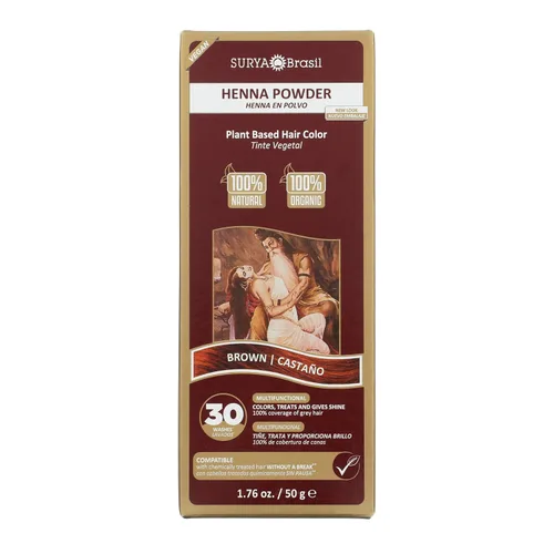 Vista 10 de Surya - Crema de henna dorado marrón