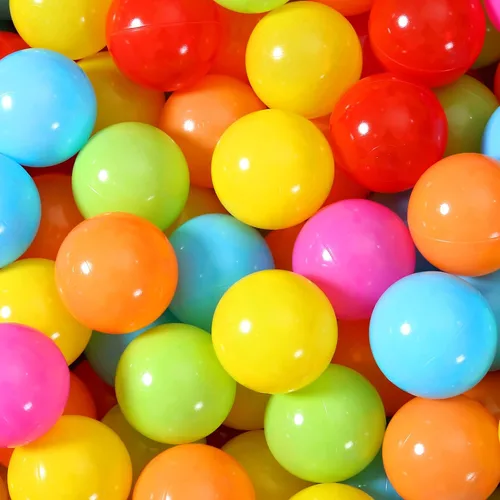 Vista 12 de STARBOLO Pelotas de Piscina de Pelotas para Niños Pequeños Paquete de 100 200 500 - Sin BPA y Ftalatos No Tóxicas A Prueba de Aplastamiento Pelotas