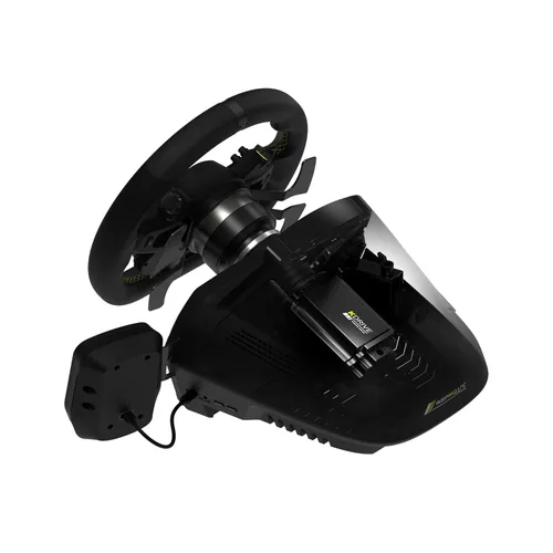 Vista 12 de Turtle Beach VelocityOne Race Wheel & Pedal System Licensed for Xbox Series XS, Xbox One, Windows 10 & 11 PCs Force Feedback, Three Pedals &
