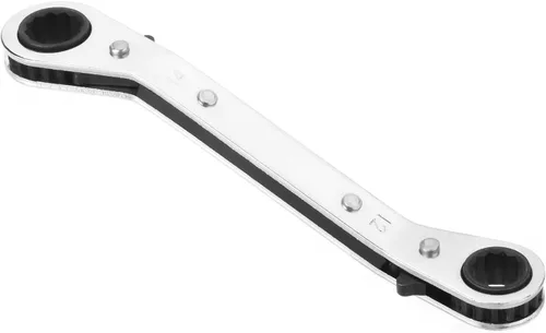 Vista 12 de Auniwaig 1/4 "-5/16 "Llave de trinquete reversible Cr-v Offset doble caja final llave de trinquete doble caja final llave de trinquete 1pcs