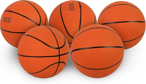 Vista 11 de Aoneky Baloncesto de goma para interiores y exteriores con bomba - Tamaño 1/2/3/5/6/7