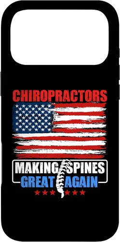 Vista 22 de Chiropractors Making Spines Great Again - Physical Therapist Case for iPhone 17