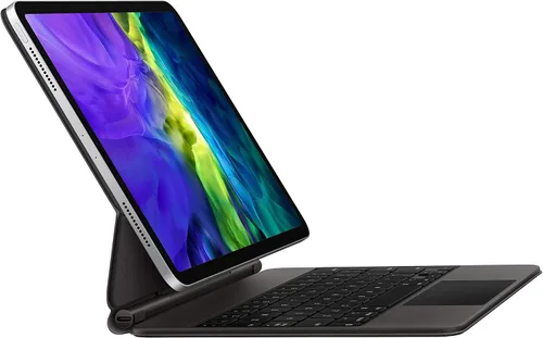 Vista 12 de Apple Magic Keyboard: funda con teclado para iPad Pro de 11 pulgadas (1ª, 2ª, 3ª, 4ª generación) y iPad Air (4ª, 5ª gen.), gran experiencia de Blanco