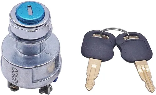 Vista 3 de 9G7641 Nuevo interruptor de encendido con 2 llaves compatible con D250E D300E D350E AIPICO