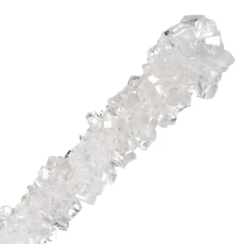 Vista 6 de Palitos de azúcar de caramelo de roca azul claro y blanco, 12 golosinas envueltas individualmente, algodón de azúcar y sabor a azúcar original