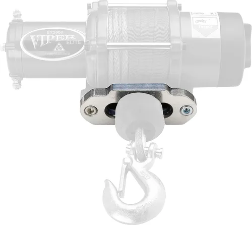 Vista 2 de MotoAlliance VIPER ATV/UTV Aluminio Hawse Fairlead para cuerda sintética 4.875" x 3