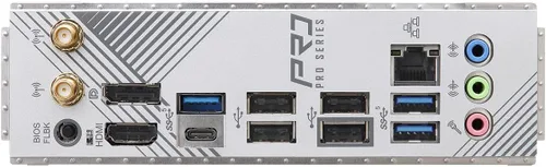 Vista 2 de ASRock A620M PRO RS WiFi soporta procesadores AMD Socket AM5 Ryzen 7000 Series