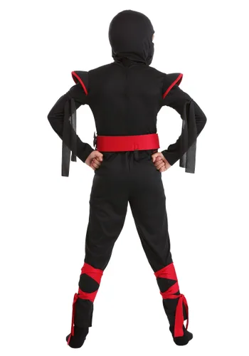 Vista 2 de Disfraz de ninja sigiloso para niños Multicolor