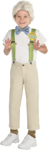 Vista 3 de Costumes USA Cozy White Cream - Kit de poliéster para niños, paquete de 3, regalo para pequeñas imitaciones y recuerdos divertidos