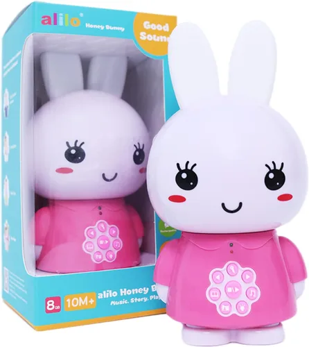 Vista 13 de alilo Honey Bunny - Reproductor de audio de historias musicales para niños pequeños de 1 a 5 años, regalos de Pascua para bebés y niñas, precargado