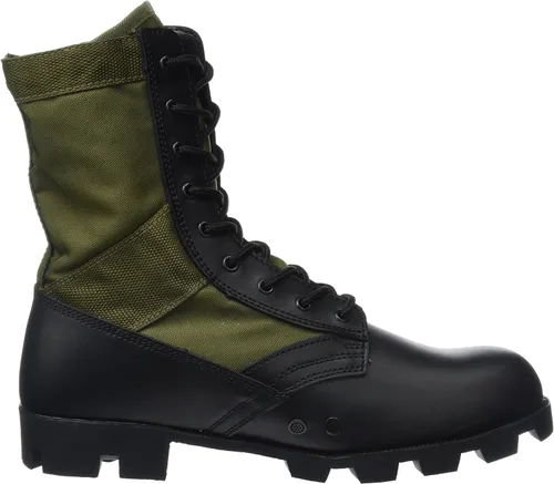 Vista 6 de CamoOutdoor US Army Combat Vietnam Era Jungle Botas Militar Panamá Sole Olive