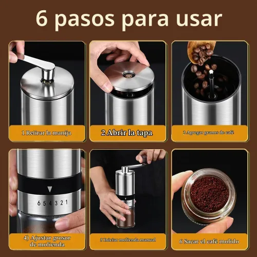 Vista 5 de Molinillo de café manual, pequeño